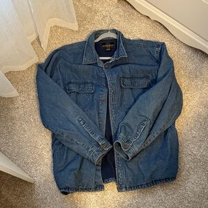 Denim fleece lined Jacket